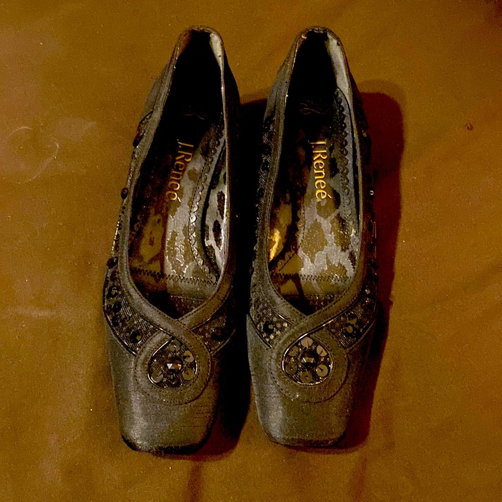 J.Renee black dress shoe